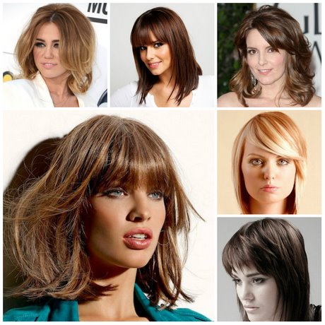 medium-haircuts-with-bangs-2019-05_5 Medium haircuts with bangs 2019