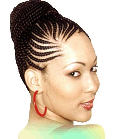 Styles of plaiting hair