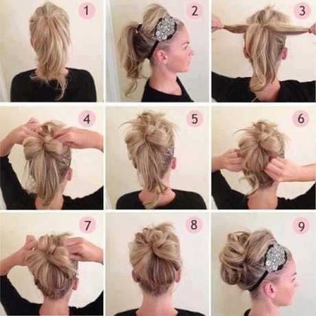 easy-to-do-updos-for-short-hair-38_7 Easy to do updos for short hair