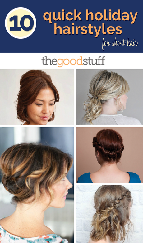 easy-updos-for-short-layered-hair-04 Easy updos for short layered hair