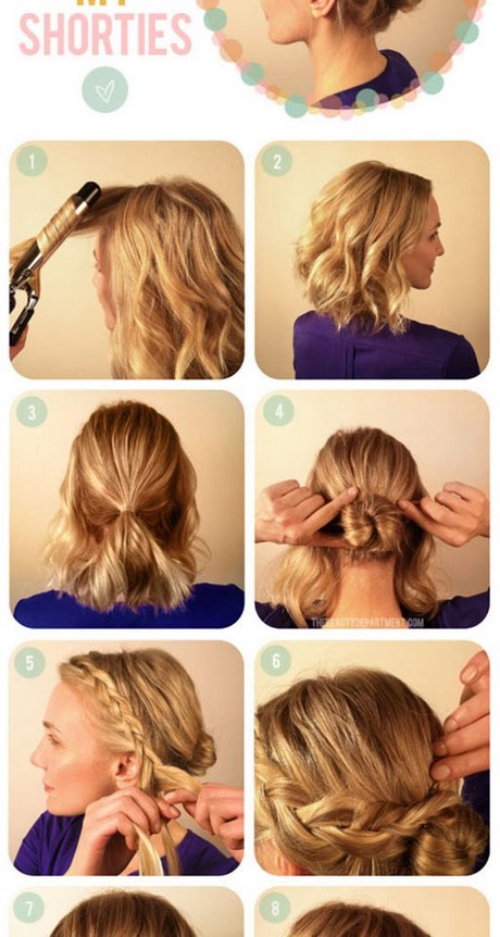 easy-upstyles-for-medium-hair-19 Easy upstyles for medium hair