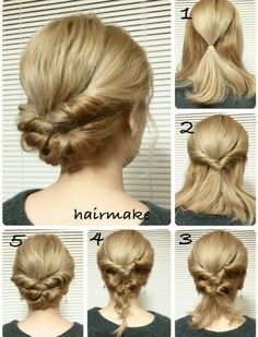 super-easy-updos-for-long-hair-03_7 Super easy updos for long hair