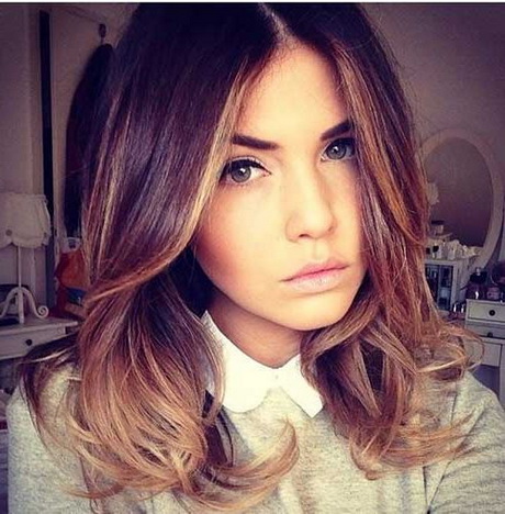 Hair colors : Hairstyle of Ombre on Medium Length Hair Trends Hair .