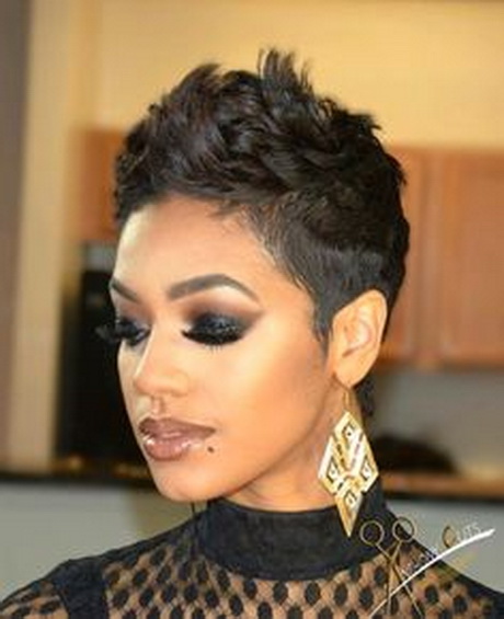 Short Black Hair Cuts 80