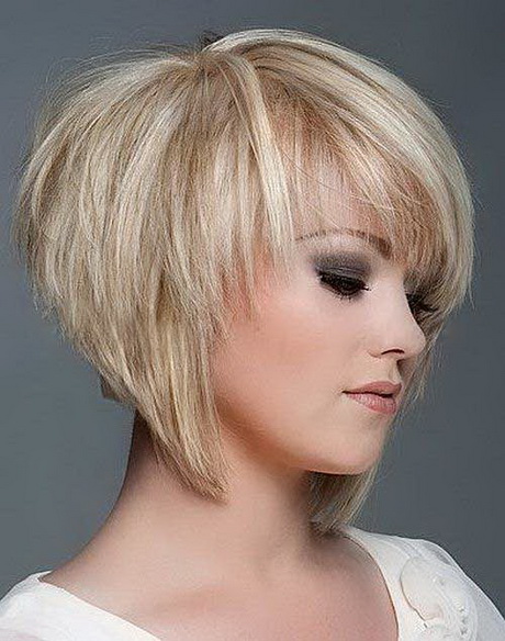 Short Layered Haircuts With Bangs 2016