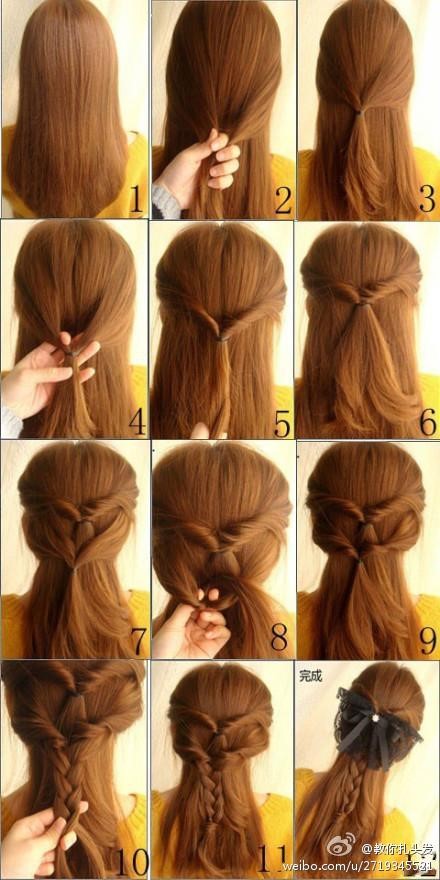 easy-hairdos-for-girls-13_5 Easy hairdos for girls