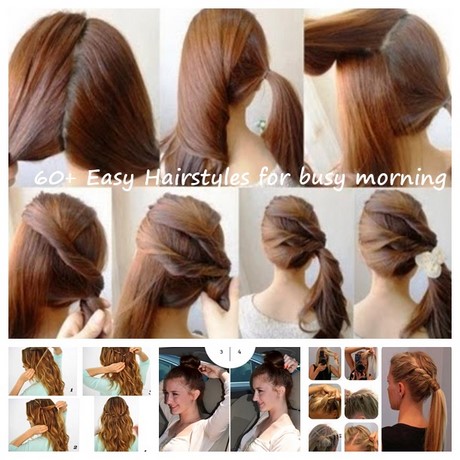 easy-hairstyles-for-04_8 Easy hairstyles for