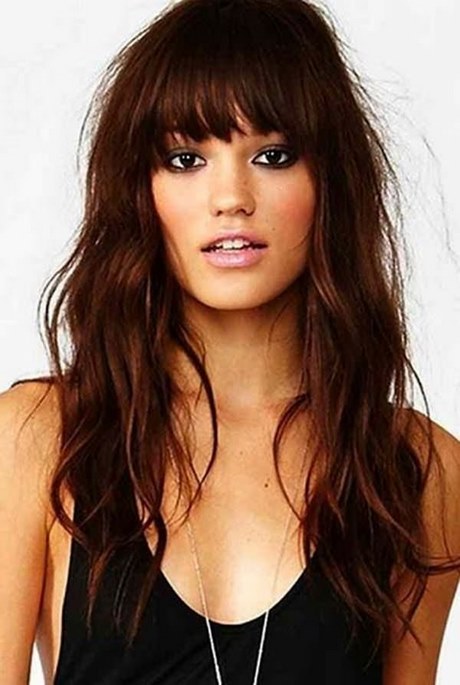 long-hair-with-side-bangs-2019-39_9 Long hair with side bangs 2019