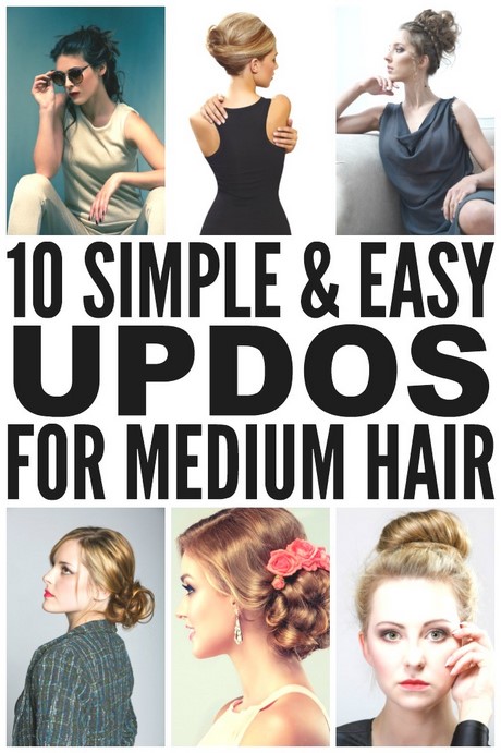 really-easy-updos-for-medium-length-hair-05_18 Really easy updos for medium length hair