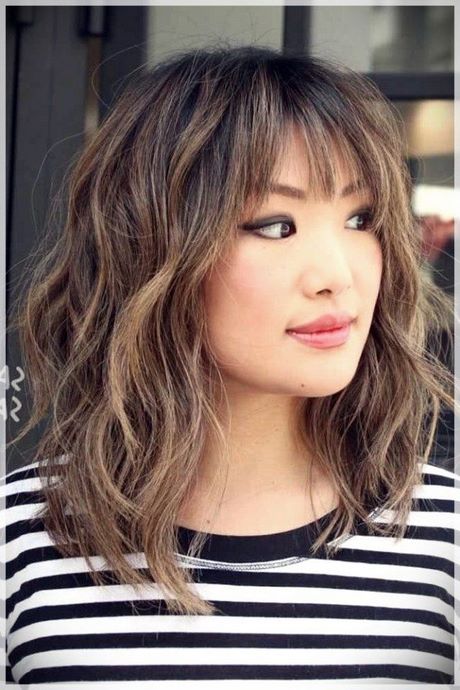 womens-haircuts-with-bangs-2019-67 Womens haircuts with bangs 2019