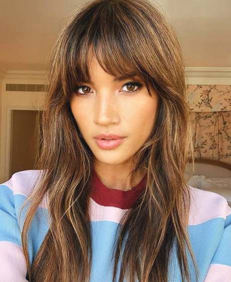 2020-hairstyles-with-fringe-35_3 2020 hairstyles with fringe