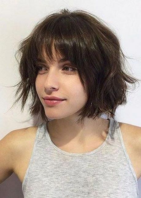 short-bang-hairstyles-2020-02_6 Short bang hairstyles 2020