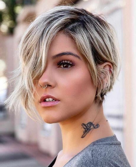 short-hairstyles-2020-with-bangs-35_7 Short hairstyles 2020 with bangs