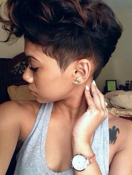 black short hairstyles 2023 female 25+ 2021 short haircuts for black women