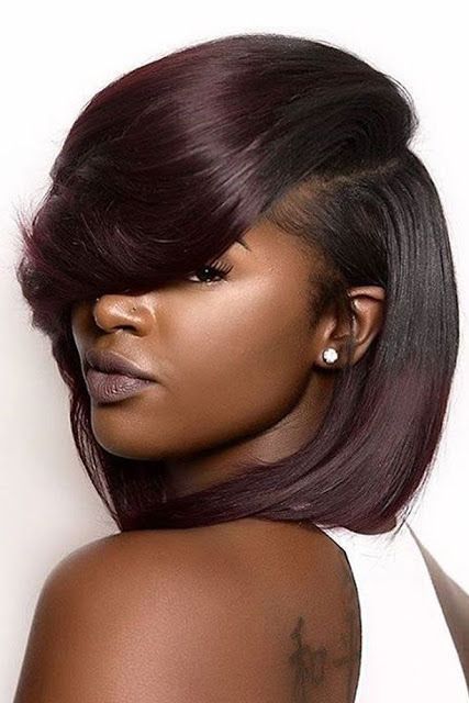 Cute short hairstyles for black females 2018