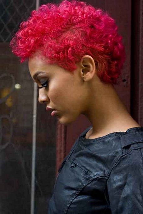 short-hairstyles-for-black-women-with-color-55_4 Short hairstyles for black women with color