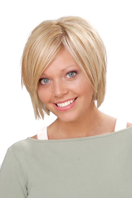 short-hairstyles-for-straight-hair-round-face-80_12 Short hairstyles for straight hair round face