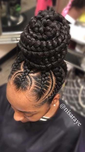 african-braids-updo-90_14 African braids updo