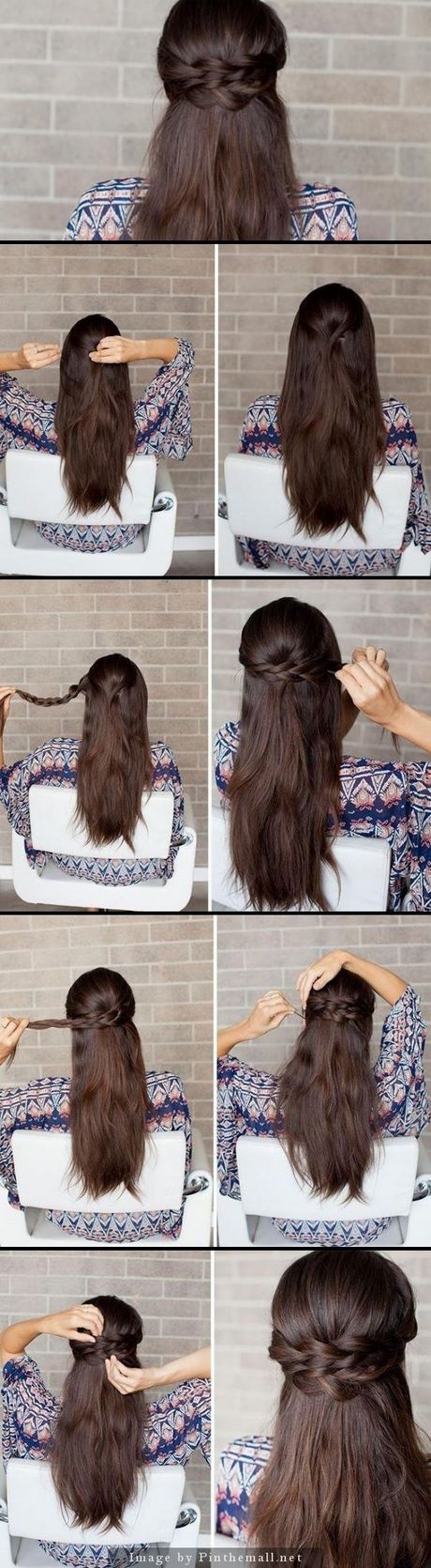 easy-hairstyles-with-hair-down-06_6 Easy hairstyles with hair down