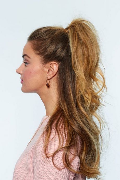 half-ponytail-styles-09 Half ponytail styles