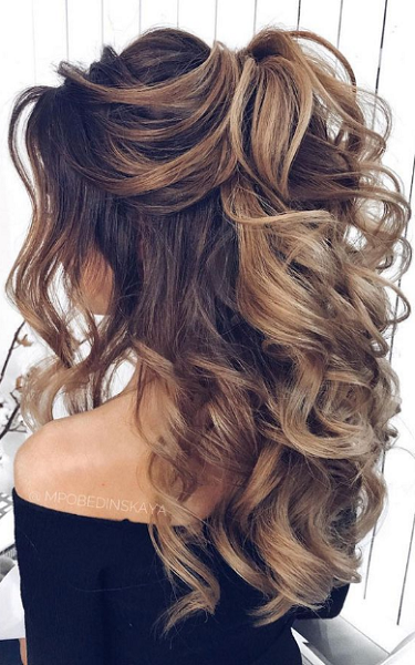 long-curly-half-up-hairstyles-33 Long curly half up hairstyles