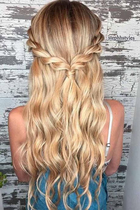 part-up-part-down-hairstyles-24 Part up part down hairstyles