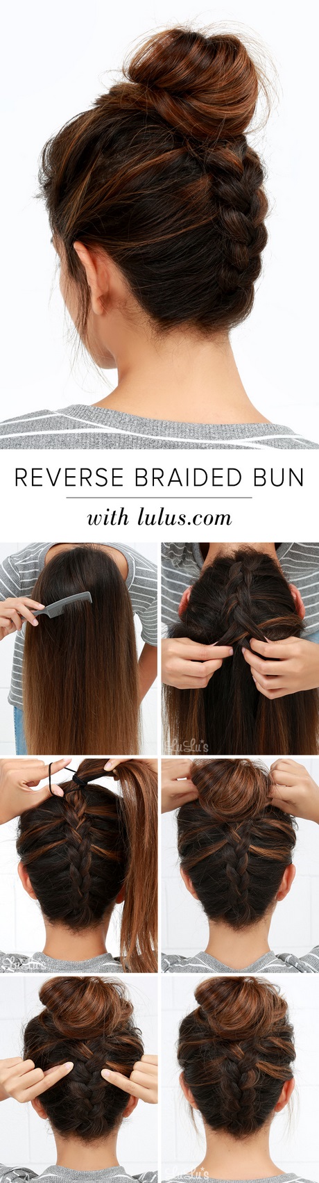 easy-hair-buns-for-medium-length-hair-06_6 Easy hair buns for medium length hair