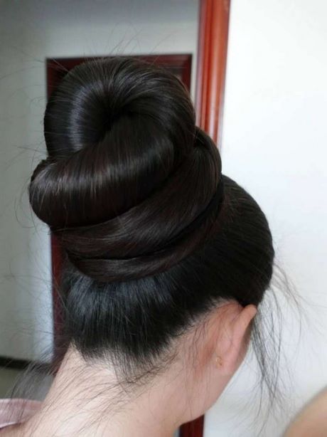 long-hair-bun-63 Long hair bun