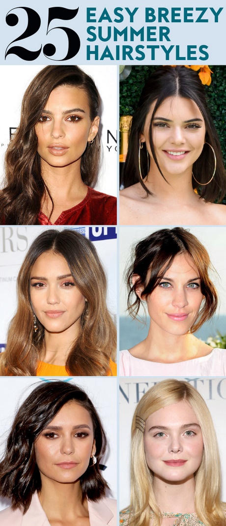 25-easy-hairstyles-64_8 25 easy hairstyles