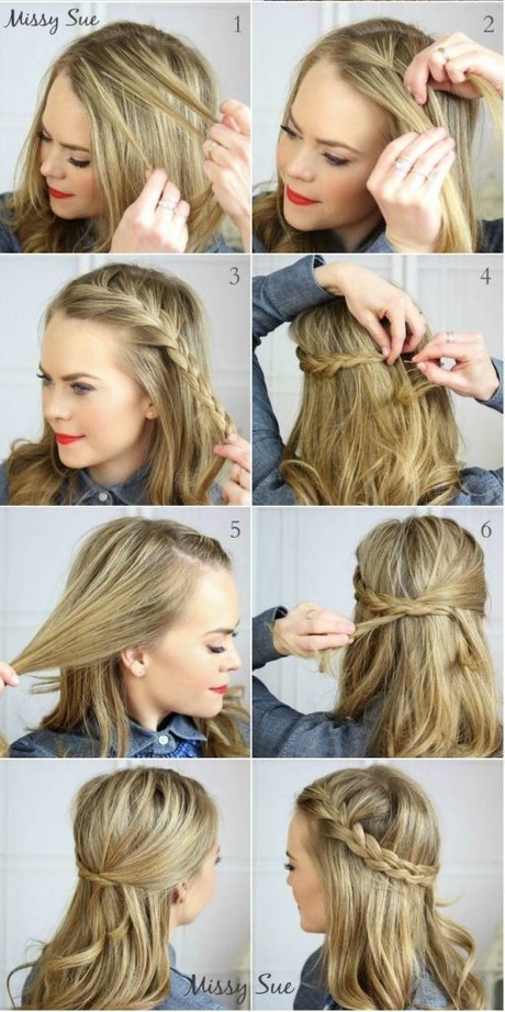 cute-and-easy-updos-for-thick-hair-85_14 Cute and easy updos for thick hair