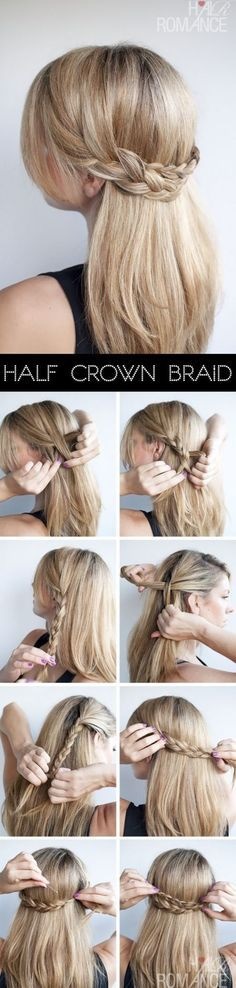 Cute easy hairstyles for long thick hair