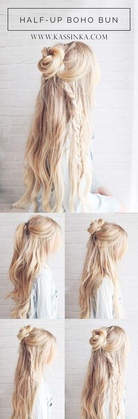 Easy Casual Updo Hairstyles For Long Hair