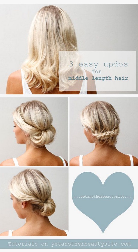 easy-casual-updos-for-medium-hair-75_14 Easy casual updos for medium hair