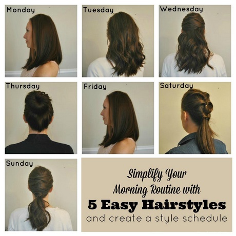 easy-morning-hairstyles-27_9 Easy morning hairstyles