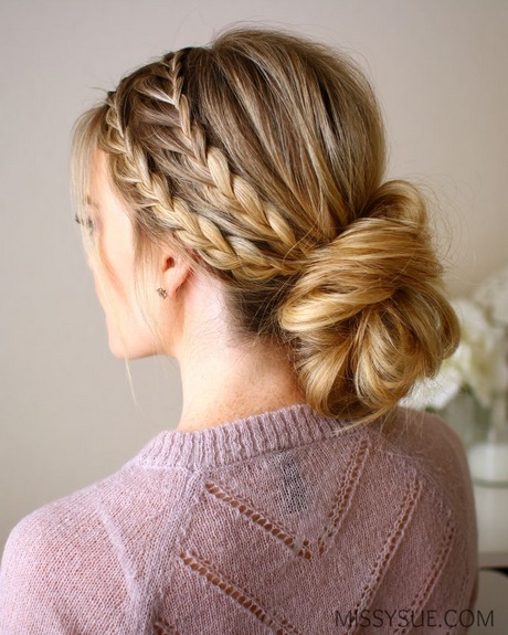 Quick Updos For Long Thick Hair