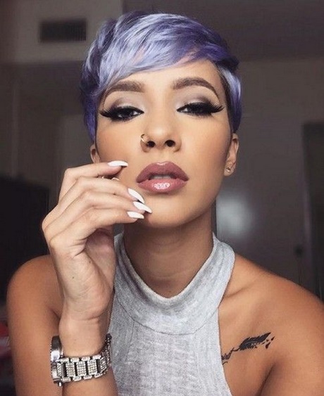  Short Colored Hairstyles For Black Women 