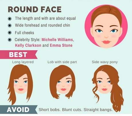 best-hair-length-for-round-face-shape-37_10 Best hair length for round face shape