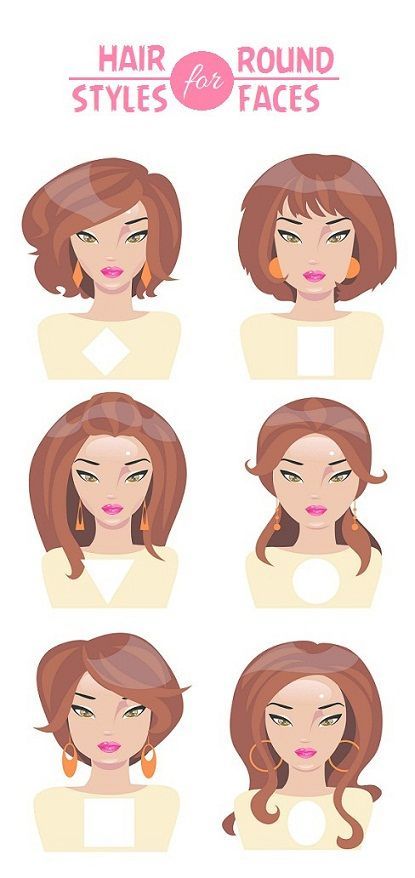 best-hair-length-for-round-face-shape-37_3 Best hair length for round face shape