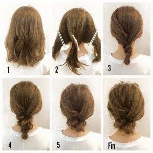 different-simple-hairstyles-for-medium-hair-06_3 Different simple hairstyles for medium hair