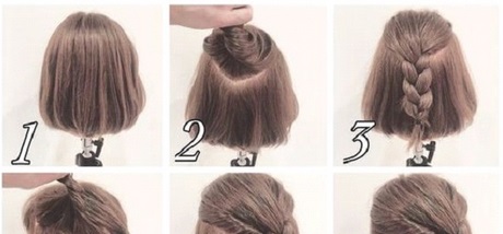 easy-half-updos-for-short-hair-12_15 Easy half updos for short hair
