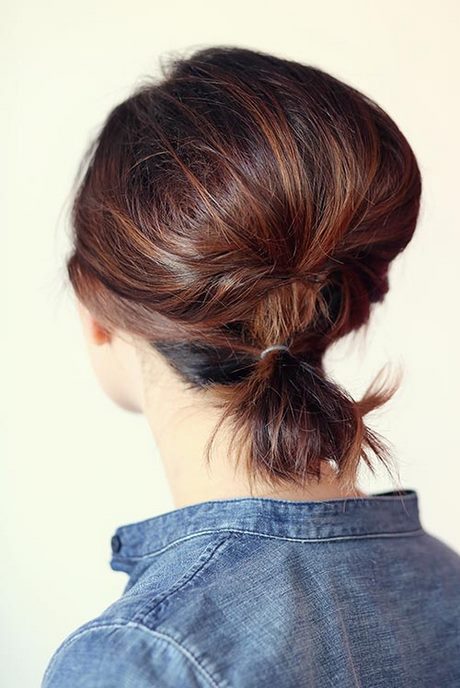 hair-tie-styles-for-short-hair-20_10 Hair tie styles for short hair