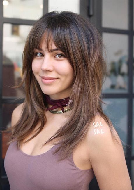 latest-hairstyles-with-bangs-12_5 Latest hairstyles with bangs