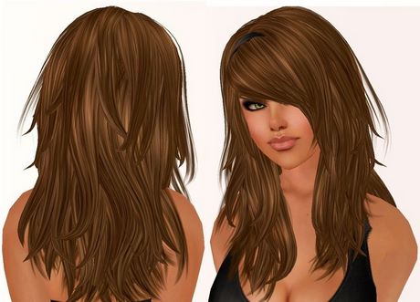 long-layered-hair-with-side-bangs-30_3 Long layered hair with side bangs