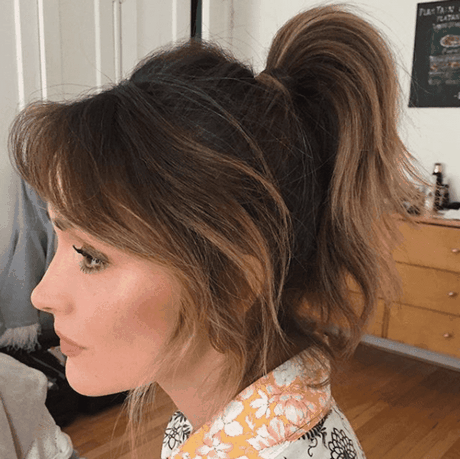 loose-updo-short-hair-60p Loose updo short hair