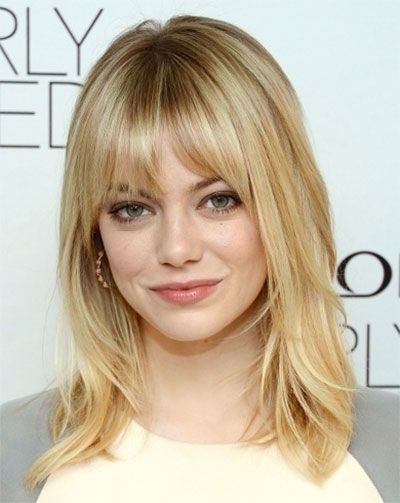 medium-length-hair-with-bangs-for-round-faces-26_18 Medium length hair with bangs for round faces