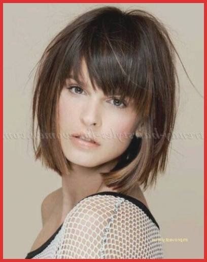 medium-length-hair-with-bangs-for-round-faces-26_9 Medium length hair with bangs for round faces