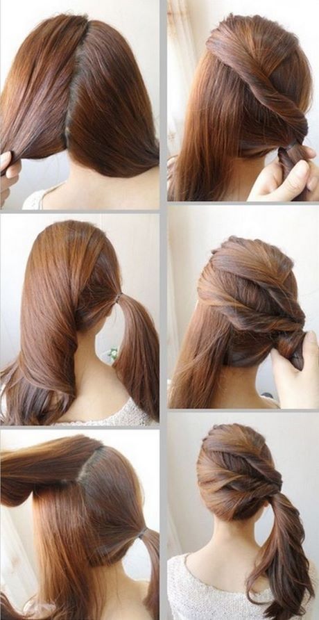 very-simple-hairstyles-for-medium-hair-01_11 Very simple hairstyles for medium hair