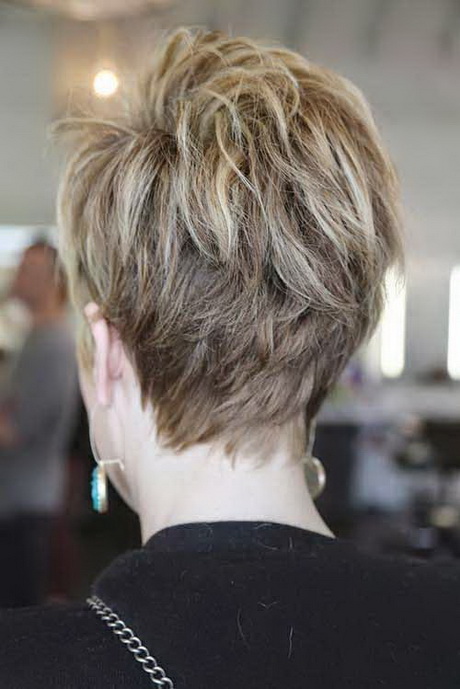 Short Pixie Haircuts Back View