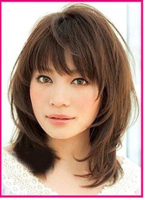 hairstyles-for-medium-hair-with-bangs-and-layers-09_8 Hairstyles for medium hair with bangs and layers