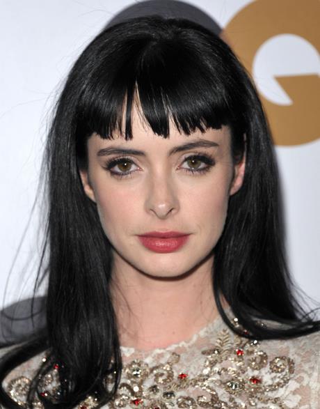 hairstyles-for-short-bangs-and-long-hair-28_5 Hairstyles for short bangs and long hair